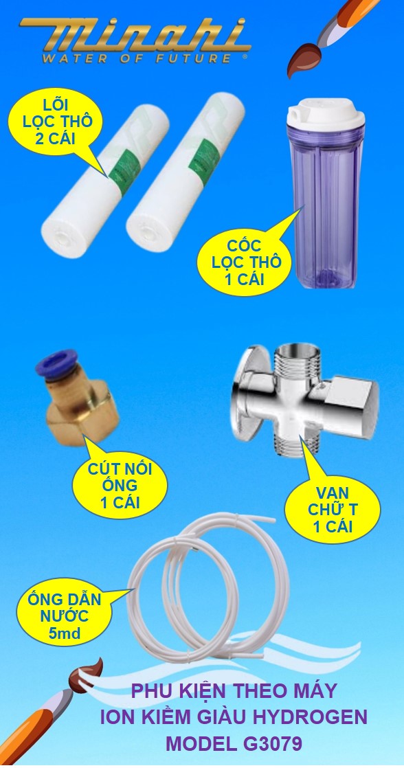 MÁY TẠO NƯỚC ION KIỀM - NÓNG THÔNG MINH - G4079 – GALAXY - Ảnh 5